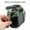 Canon EOS 77D PULUZ Camouflage Silicone Protective Case - 5