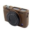 PULUZ Soft Silicone Case for Sony RX100 III/IV/V (Coffee) - 2