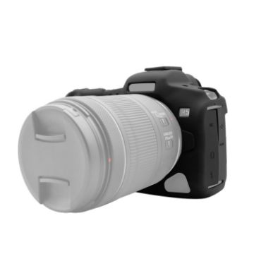 Canon EOS R5 PULUZ Black Soft Silicone Protective Case - 1