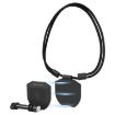 PULUZ Action Camera Magnetic Neck Mount Holder Vlog Strap, Black - 1