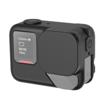 Insta360 Ace Pro 2 PULUZ Silicone Case with Lens Cap & Strap - Black - 1