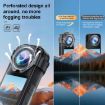 PULUZ Snap-on Tempered Glass Lens Guard for Insta360 X5 (Transparent) - 4