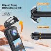 PULUZ Snap-on Tempered Glass Lens Guard for Insta360 X5 (Transparent) - 5