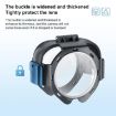 PULUZ Snap-on Tempered Glass Lens Guard for Insta360 X5 (Transparent) - 6
