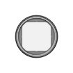 PULUZ Metal Filter Holder for Insta360 Ace Pro 2 (Black) - 2