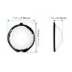 PULUZ Transparent PC Lens Guard for Insta360 X5 Rotation Cover - 3