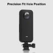 Insta360 X3 PULUZ ABS Protective Frame Adapter & Screw (Black) - 4