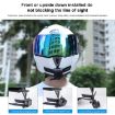 PULUZ Action Camera Helmet Chin Mount for Motorcycles (Black) - 5