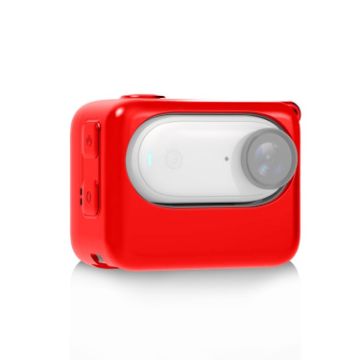 Insta360 GO 3/GO 3S PULUZ Red Silicone Charging Case - 1