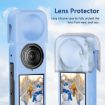 PULUZ Blue Dust-proof Silicone Case for Insta360 X4 Full Body - 6