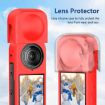 PULUZ Red Silicone Dust-proof Case for Insta360 X4 Full Body - 6