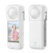 PULUZ White Dust-proof Silicone Case for Insta360 X4 - 1