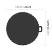 DJI Osmo Action 5 Pro/4/3 PULUZ Black Silicone Lens Cap - 3