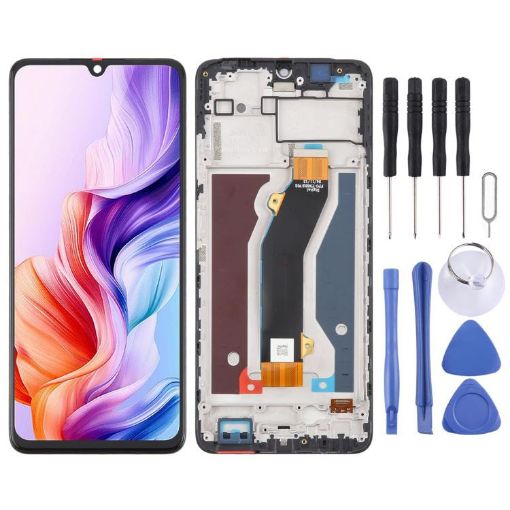 ZTE Blade V70 Max LCD Screen Digitizer Assembly Black - 1