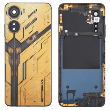 ZTE nubia Neo 5G 8150N Yellow Battery Back Cover with Frame - 1