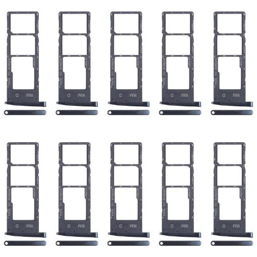 Motorola Moto G6 10pcs SIM & Micro SD Card Trays (Black) - 1