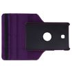 Purple Litchi Texture Rotating Leather Case for Galaxy Tab A 8.0 T387 - 5