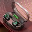 T2 Bluetooth 5.0 TWS Earphones with Touch, Display & Charging Box - 1