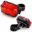 LED Bike Rear Tail Light: 5 LEDs, 7 Modes, Safety Flash Lamp - 2