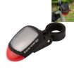 Solar Rechargeable Bicycle Tail Light with 4 Flash Modes, 2 Red LED - 1