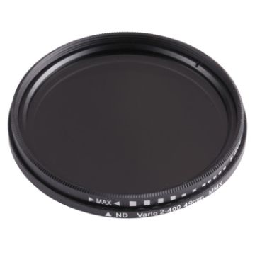 49mm ND Fader Variable Neutral Density Filter ND2-ND400 - 1