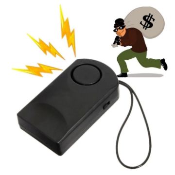 TRA075 Black Touch-sensitive Anti-Theft Alarm - 1