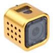 CNC Aluminum Protective Cage for GoPro HERO Session (Gold) - 2