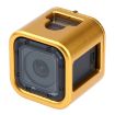 CNC Aluminum Protective Cage for GoPro HERO Session (Gold) - 3