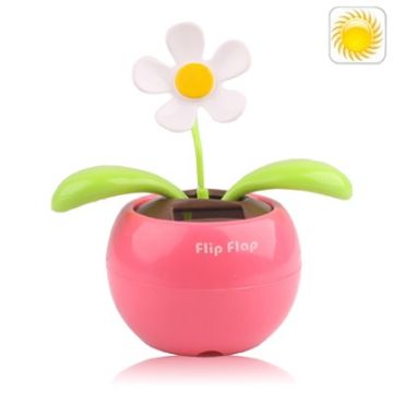 Pink Solar Flip Flap Flower, Random Color Delivery - 1