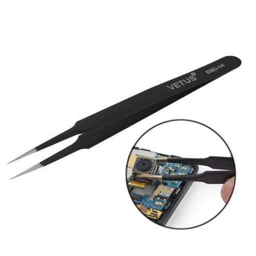 ESD-14 Tweezers, Anti-Static - 1