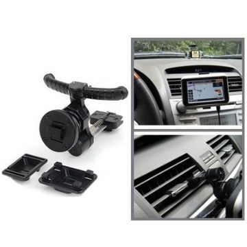 Universal Black GPS Car Air Vent Mount Holder - 1