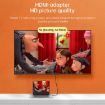 Gold Plated HDMI Male to Micro HDMI Female Adapter (Black) - 5