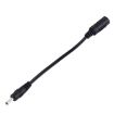 DC Power Connector Cable, 5.5x2.1mm Female to 3.5x1.35mm Male, 15cm - 2