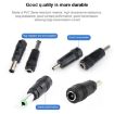 5.5x1.7mm DC Male to 5.5x2.1mm Female Plug for Acer Laptop Adapter - 3