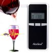 Black Alcohol Breath Analyzer Tester with 4-Digit LCD Display - 1