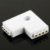 L Shape 4 Pin Female Connector for RGB LED Strip - 1