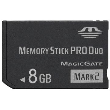 8GB MARK2 High Speed Memory Stick Pro Duo - Real Capacity - 1