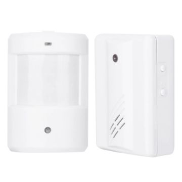 Electro Guard Watch IR Remote Detection/Wireless Doorbell (White) - 1
