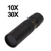 Compact 10-30x25mm Black Monocular for Backpacking/Hiking - 2