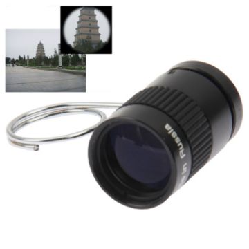 Mini 2.5X17.5 Black Pocket Monocular Telescope - 1