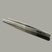 Gooi TS-11 Silver Steel Straight Tweezers - 2