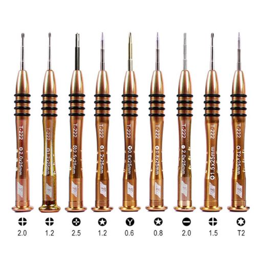 Kaisi T-222 9 in 1 Precision Screwdriver Tool for Mobile & Tablet Repair - 1