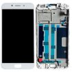 OPPO R9s LCD Screen (TFT) & Touch Panel with Frame - White - 2