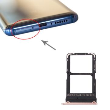 Gold SIM Card Tray for Xiaomi Mi 10 (2-Pack) - 1