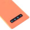 Galaxy S10 Pink Battery Back Cover with Camera Lens - 4