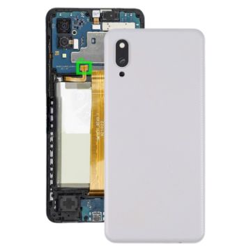 Samsung Galaxy A02 White Battery & Camera Lens Back Cover - 1