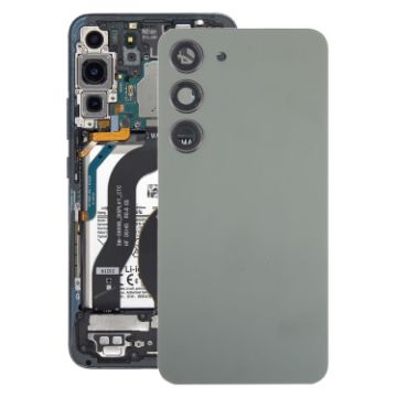 Samsung Galaxy S23 SM-S911B OEM Green Glass Back Cover with Lens - 1