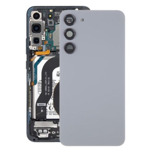 Samsung Galaxy S23+ OEM Glass Battery & Camera Lens Cover Grey - 1
