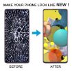 Samsung Galaxy A51 5G 6.43" OLED Screen Digitizer with Frame (Pink) - 6