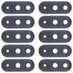 Samsung Galaxy A36 SM-A366B Rear Camera Lens Cover, 10pcs (Black) - 1